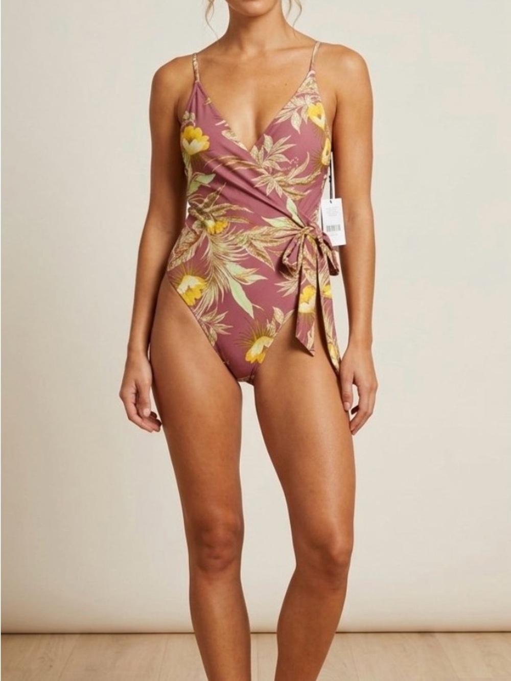 NWT Everyday Sunday Sunset Mist One Piece Swimsuit